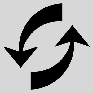 交换符号,标志插图.