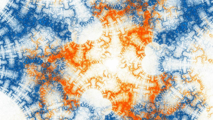 神的几何学.神秘的迷幻放松模式.分形抽象肌理.