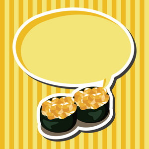 寿司主题元素