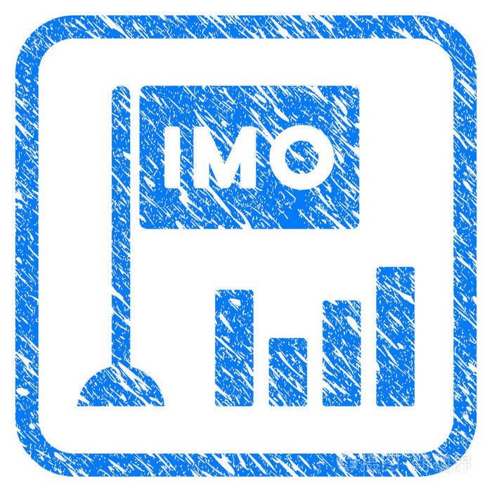 imo条形图边框式垃圾图标