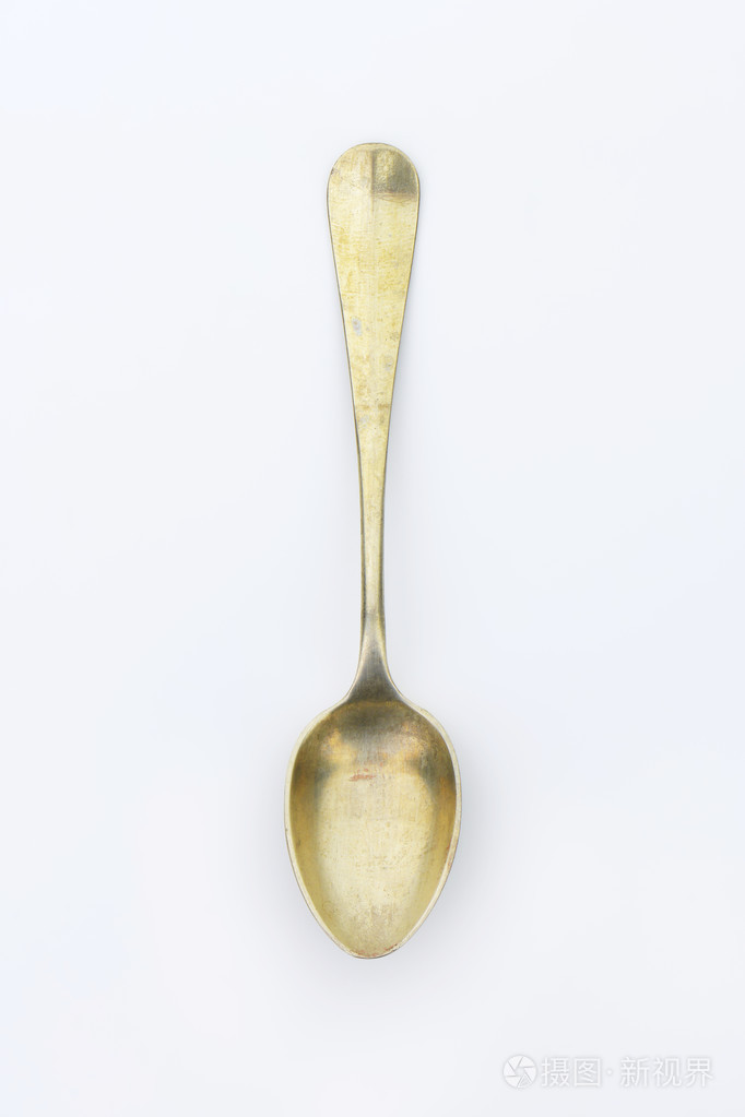 旧金属勺子