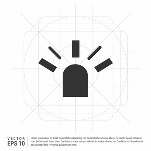 紧急闪光器图标
