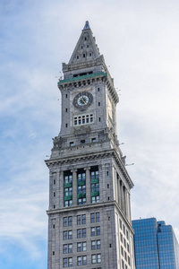 自定义的房子塔在波士顿