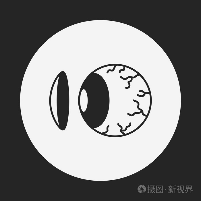 隐形眼镜图标
