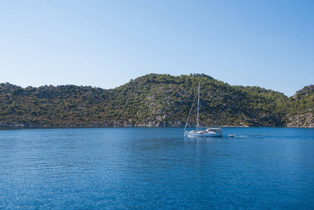 在 Kekova 上的古城