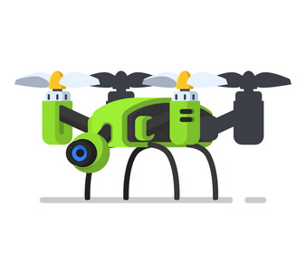 无人机卡通图片-无人机卡通素材-无人机卡通插画-摄图新视界