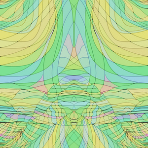 抽象矢量波背景模板