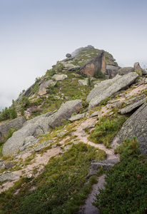 云与阿尔卑斯山