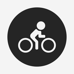 自行车骑自行车图标