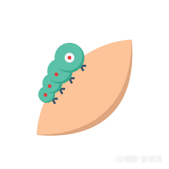 蠕虫病毒图标图标平治疗