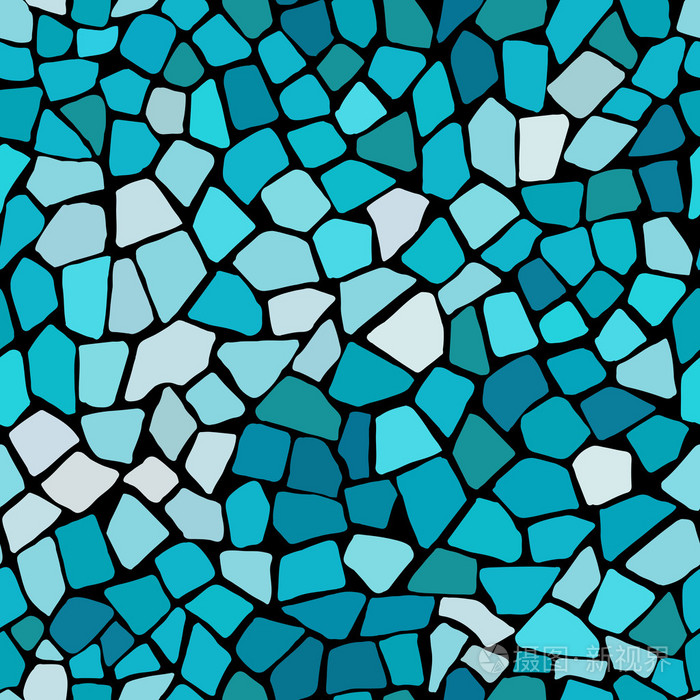 马赛克的几何图案