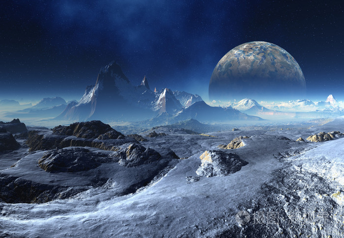 外星人的星球-梦幻景色