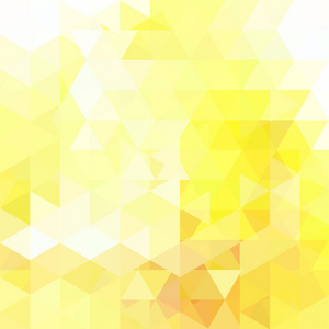 三角形矢量背景。可以用在封面设计 画册设计 网站背景。矢量图。黄色 白色的颜色