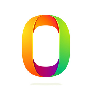 0设计素材数字 0 设计模板插画