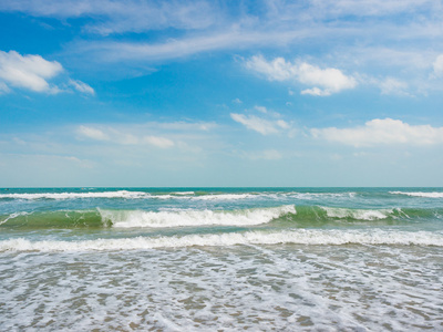 美丽的海滩和热带海