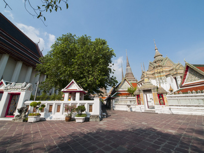 在泰国的扫管笏 phra chetupon vimolmangklararm 佛寺 寺