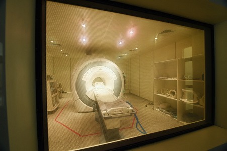磁共振成像扫描仪房间