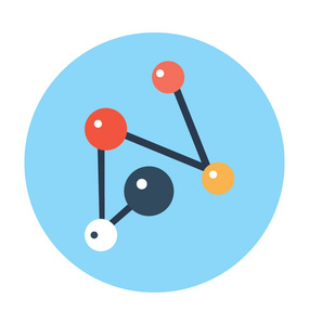 分子矢量图标