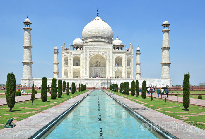 印度阿格拉的泰姬陵mahalin