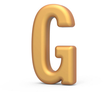 金色字母 g