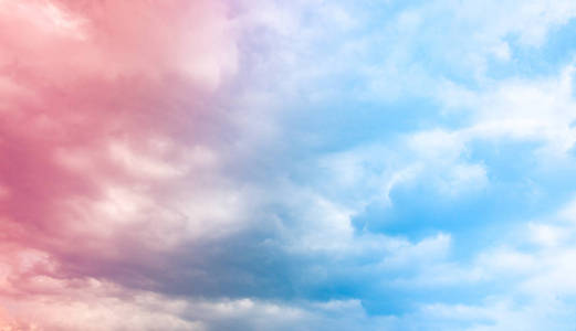 色彩斑斓的天空背景