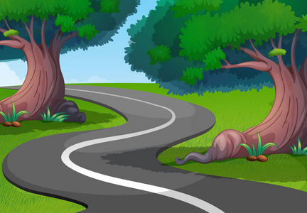 弯曲的树的图片图片-弯曲的树的图片素材-弯曲的树的图片插画-摄图新