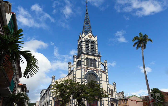 st路易斯大教堂法兰西堡城马提尼克岛