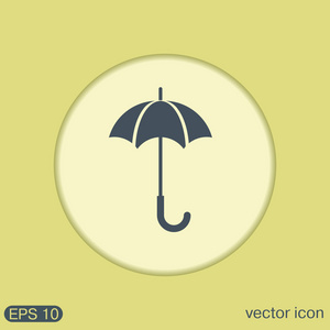 雨伞图标标志