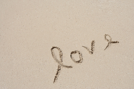 爱在沙滩上