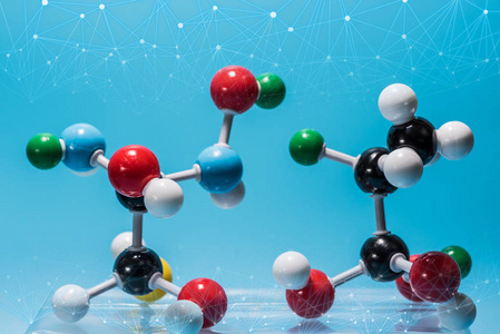 科学分子结构，科学概念