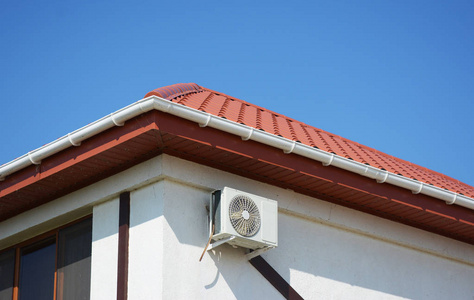 红粘土阁楼屋顶与塑料屋顶淌系统, 空调