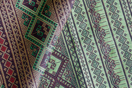 泰国丝绸织物图案图片