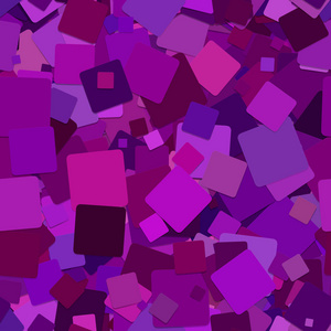 无缝抽象几何方形图案背景矢量设计从旋转紫色方块阴影效果
