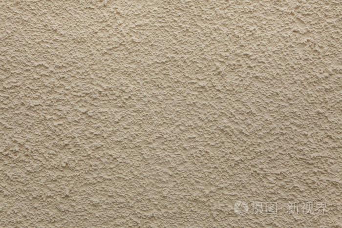 米色的油漆的粉刷墙