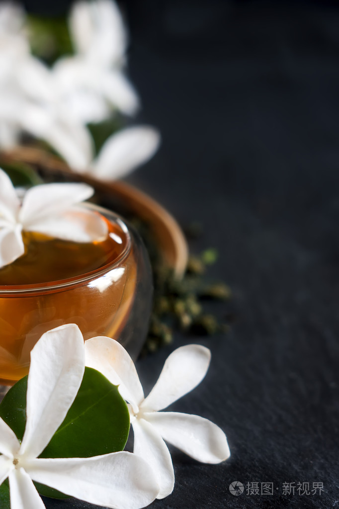 茉莉花茶背景照片-正版商用图片0et620-摄图新视界