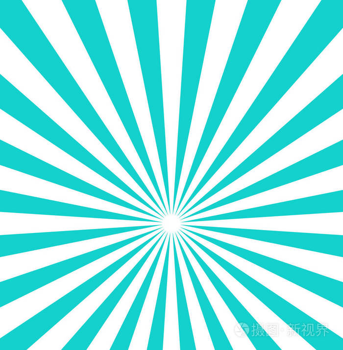 背景矢量图从中心背景设计的白色或蓝色光线