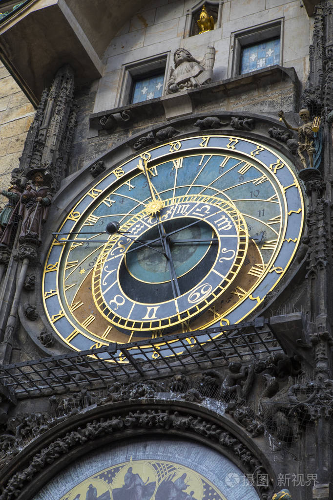 在布拉格天文钟