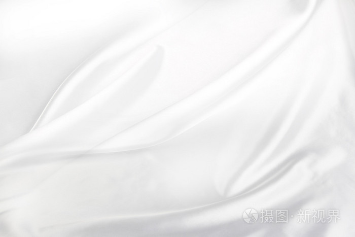 白色丝绸