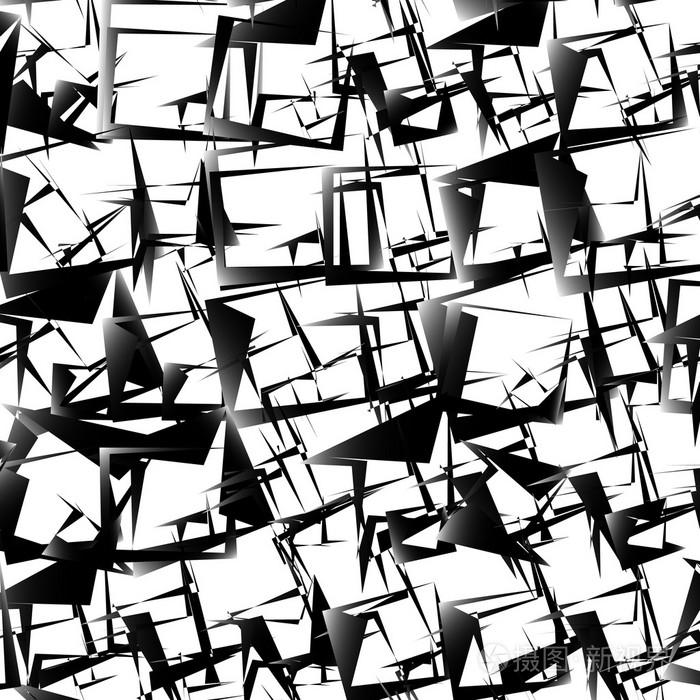 抽象的前卫几何图案