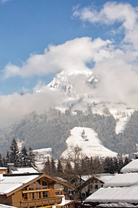 山上滑雪胜地