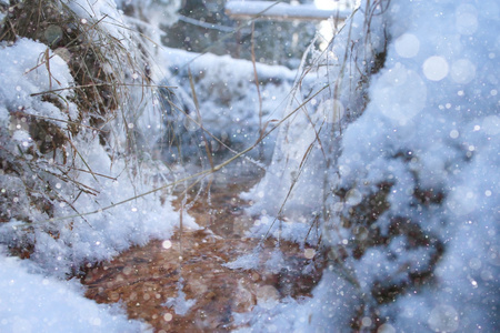 白雪纹理