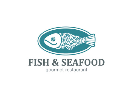 海鲜餐厅标志
