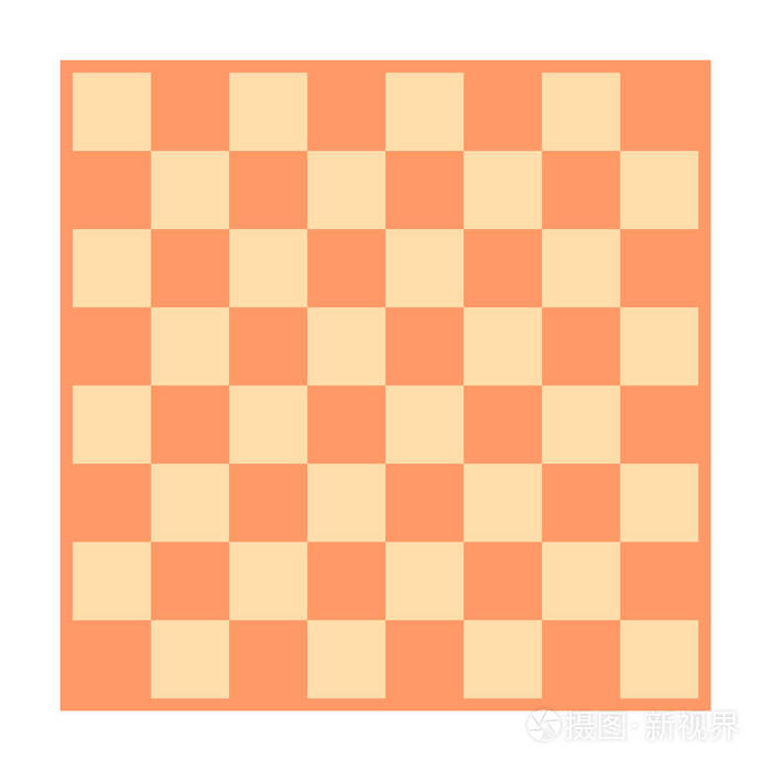 孤立的空棋盘理事会对国际象棋或西洋跳棋游戏策略游戏的概念棋盘背景