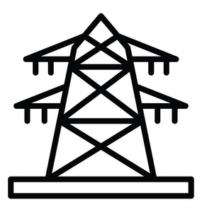 电塔矢量图标照片