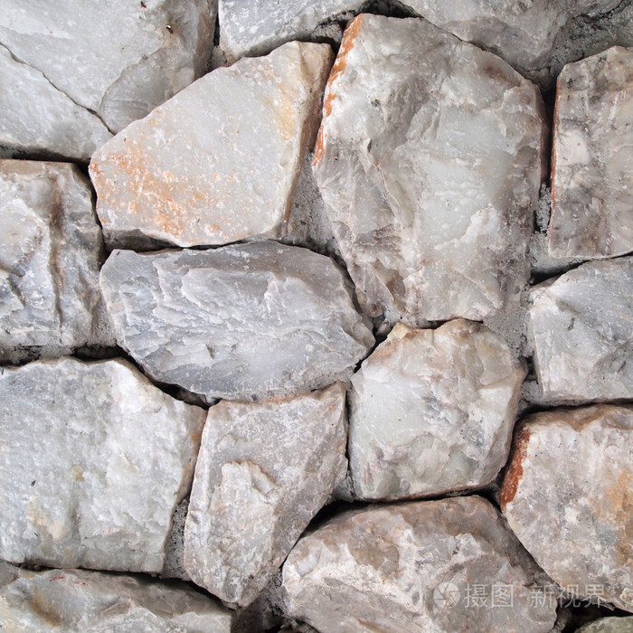 石头墙纹理的背景