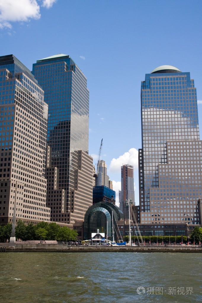 纽约-曼哈顿下城和金融区