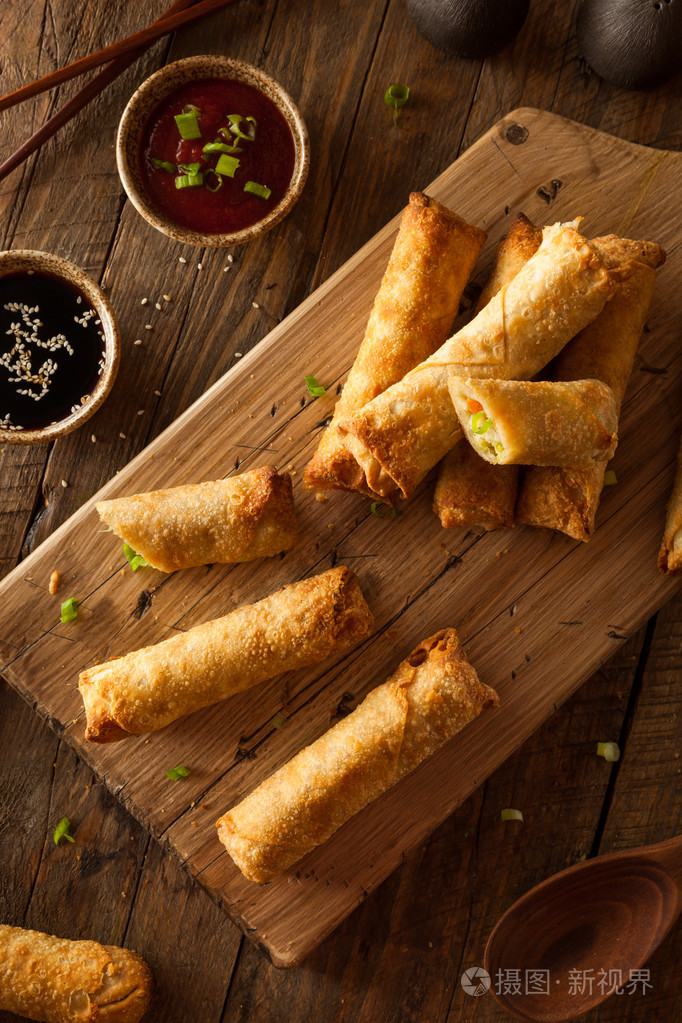 自制炸猪肉 eggrolls