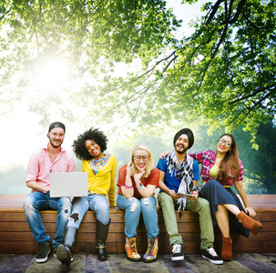 青少年或朋友,友谊概念照片