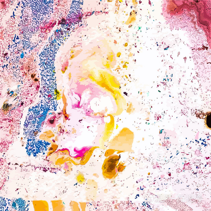 矢量图和抽象肌理的石头