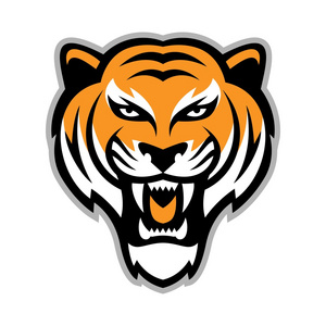 老虎标志图片
